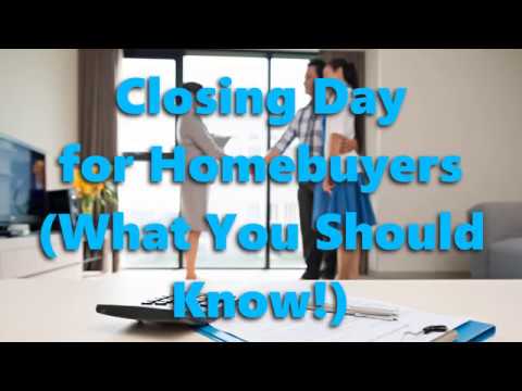 Your First Home - The Closing Process