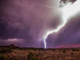 Summer storm, Canyonlands National Park, 2015.