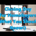 Your First Home - The Closing Process